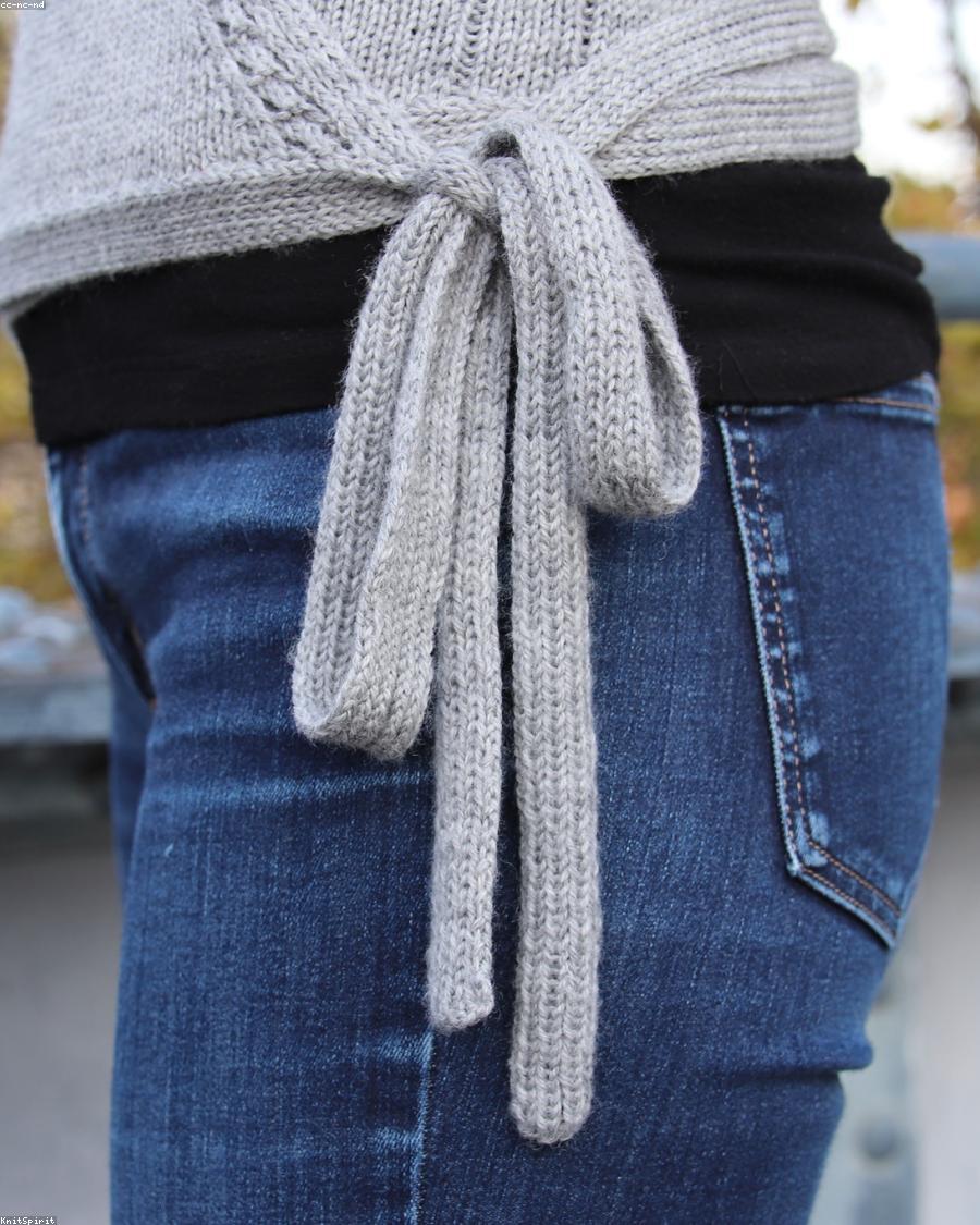 Cropped Knit Cardigan